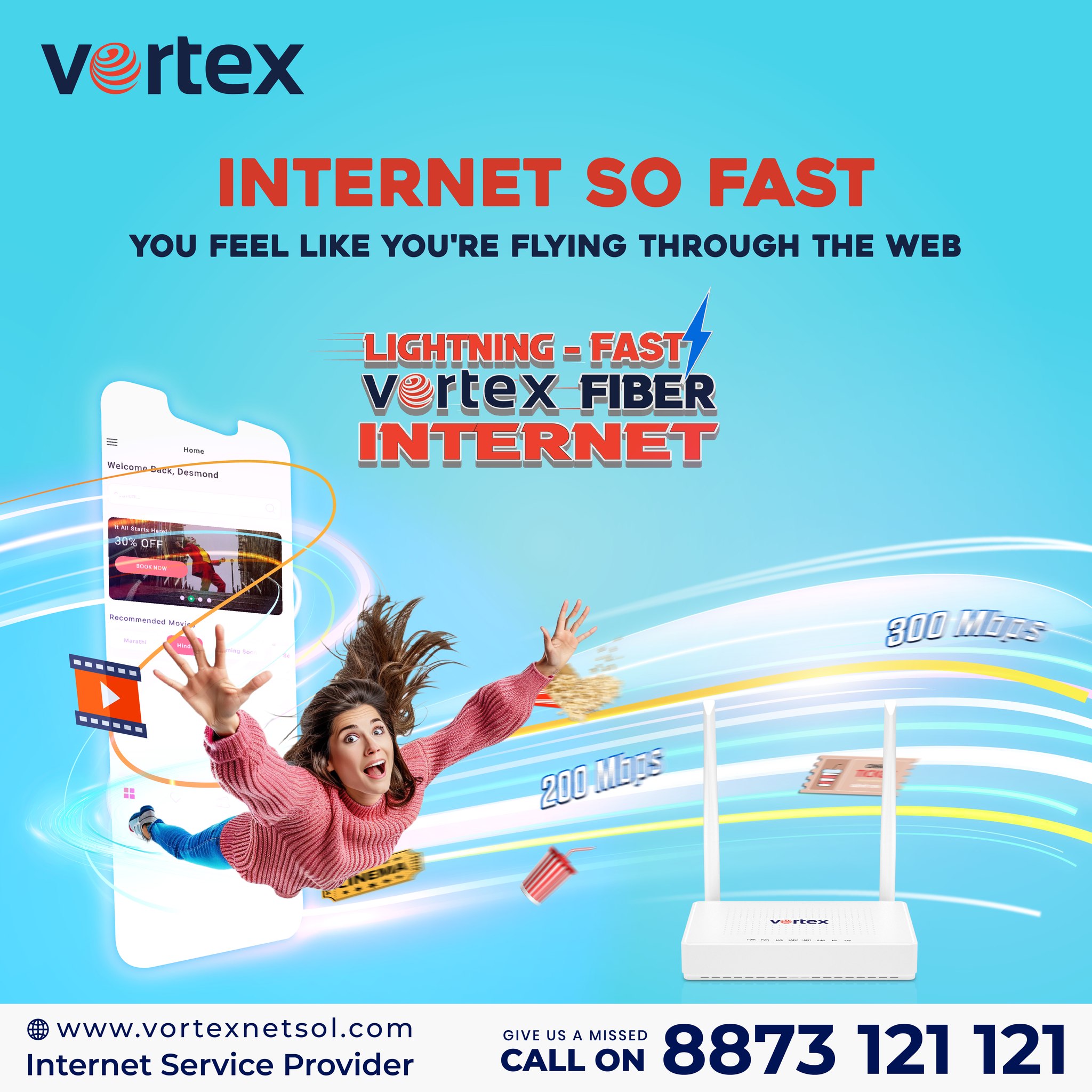 High Speed Internet Services in Ambad Nashik – Vortex Infocom