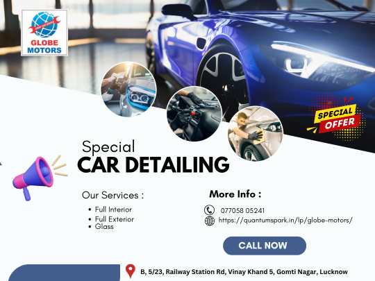 Globe Motors | Car Washing Center | Car Denting & Painting Services