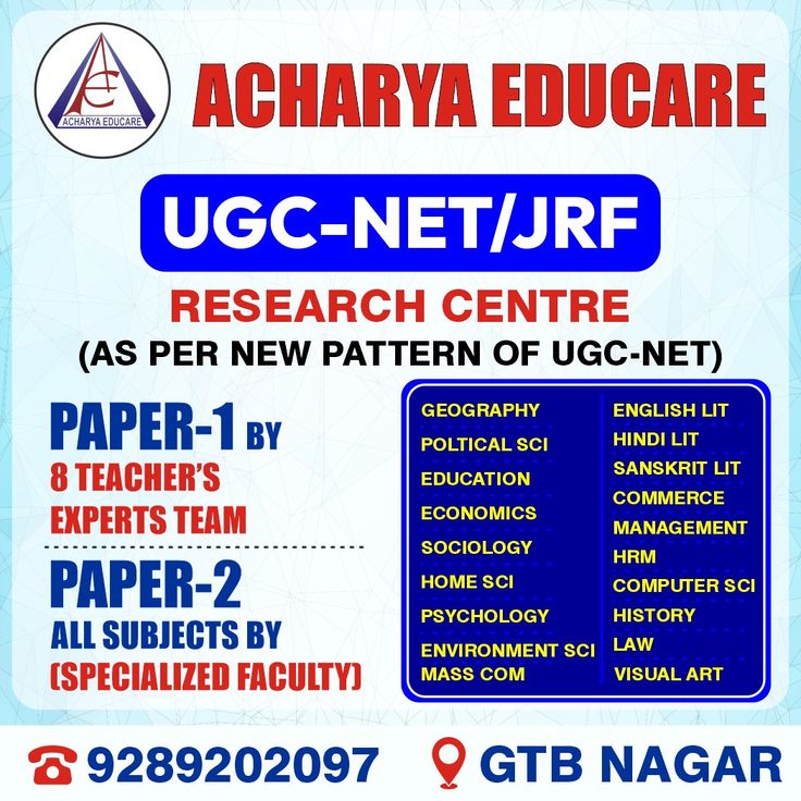 Ugc Net Jrf Coaching in delhi | Net Jrf Coaching in delhi | Acharya Educare