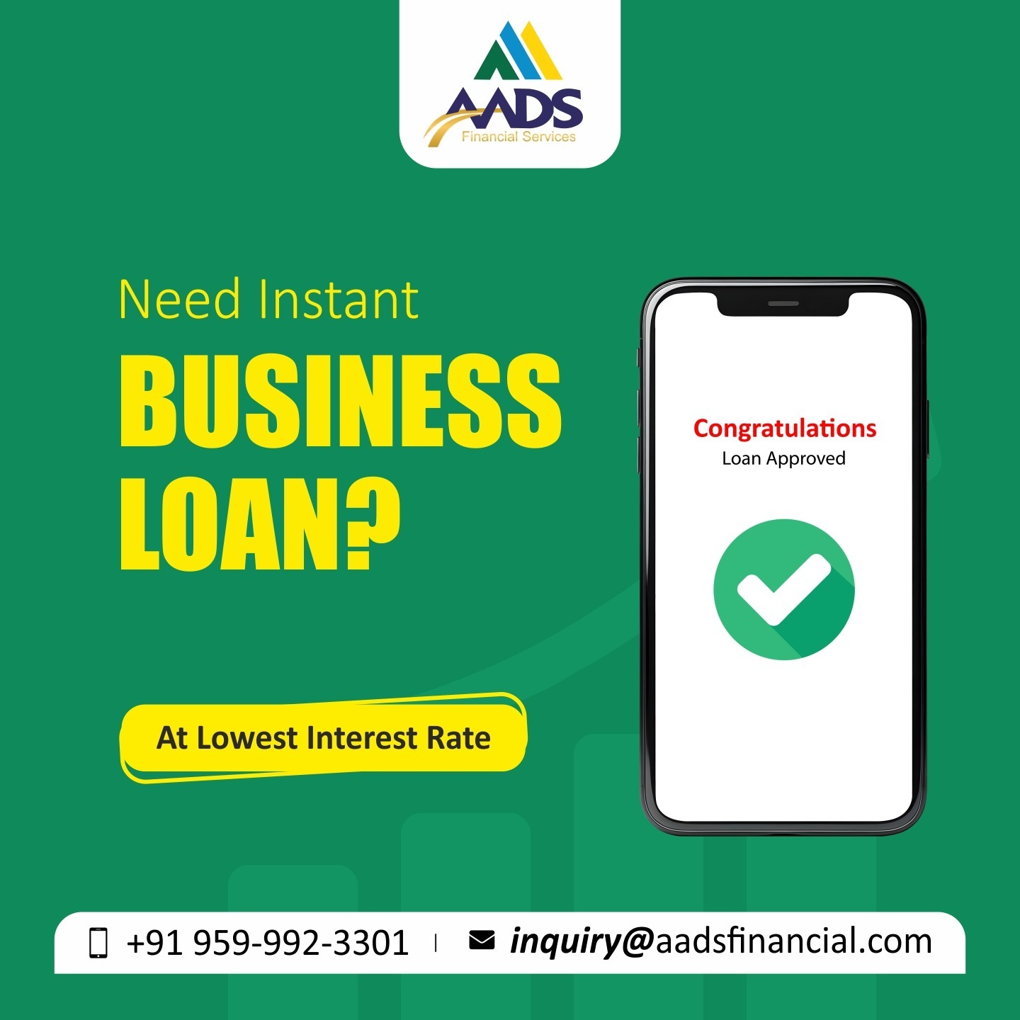 Apply online and Instant business loan with Large Loan amount.