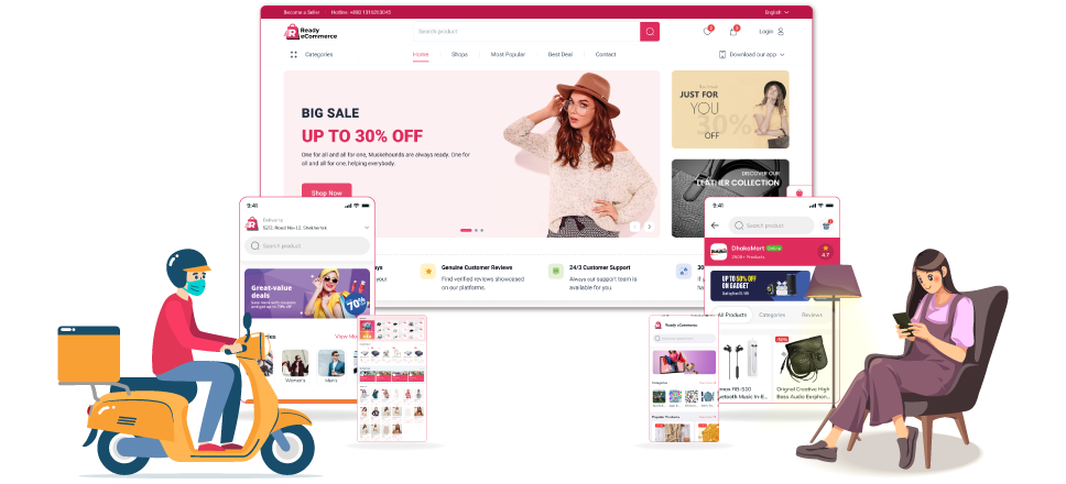 Ready eCommerce: Your All-in-One Online Store Solution