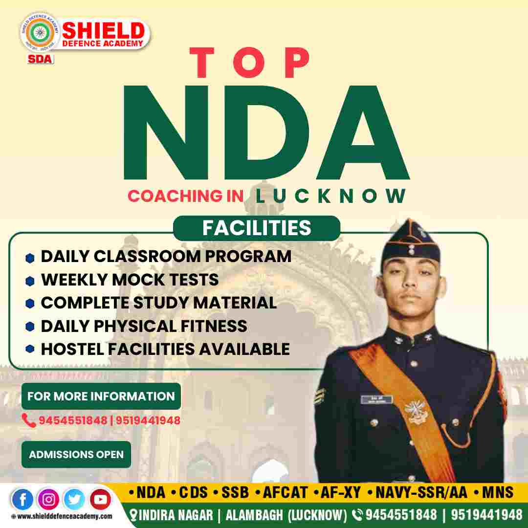 NDA with schooling available at Shield defence academy