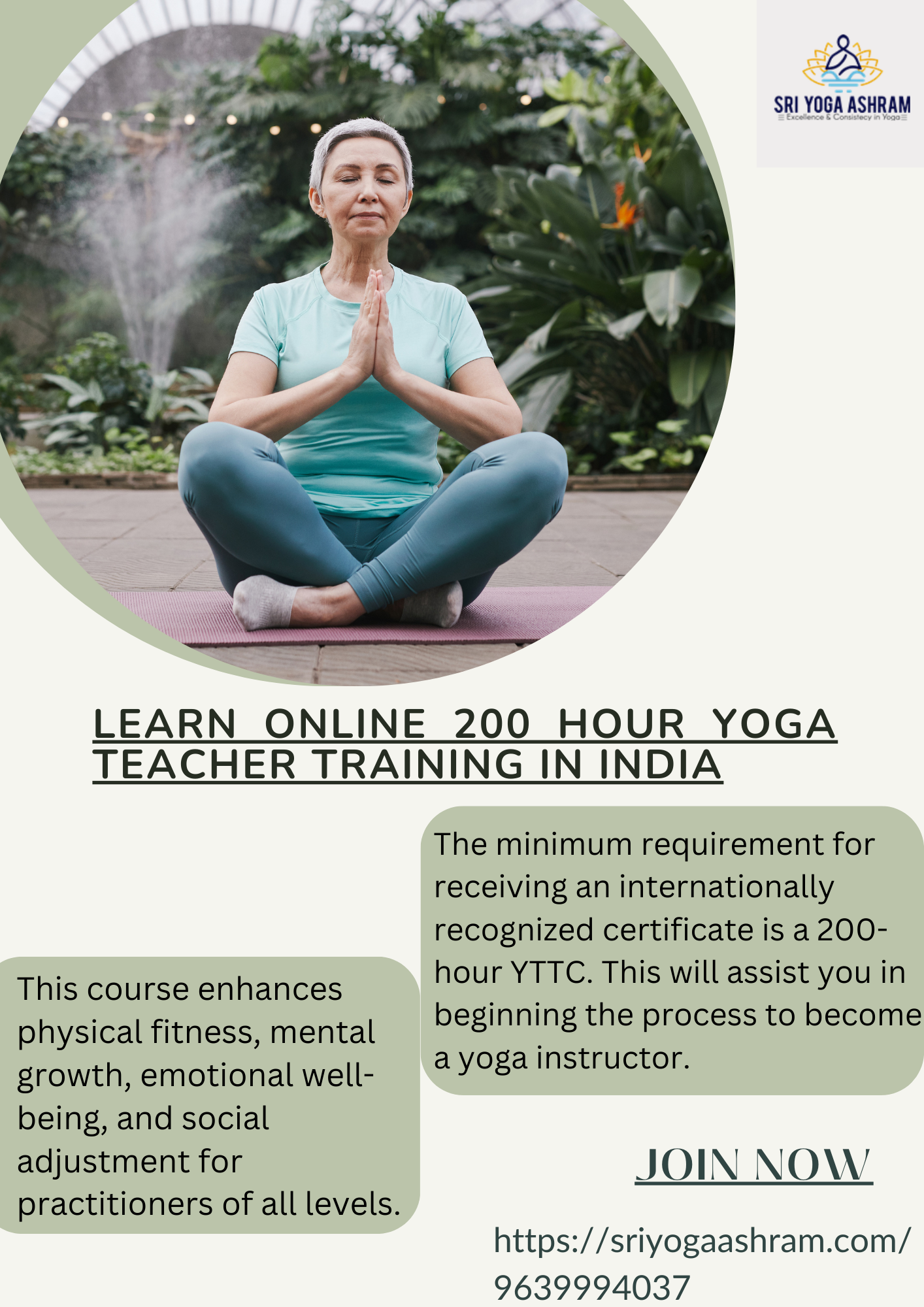 Explore 200 Hours Yoga Teacher Training Course in Rishikesh, India | Sri Yoga Ashram