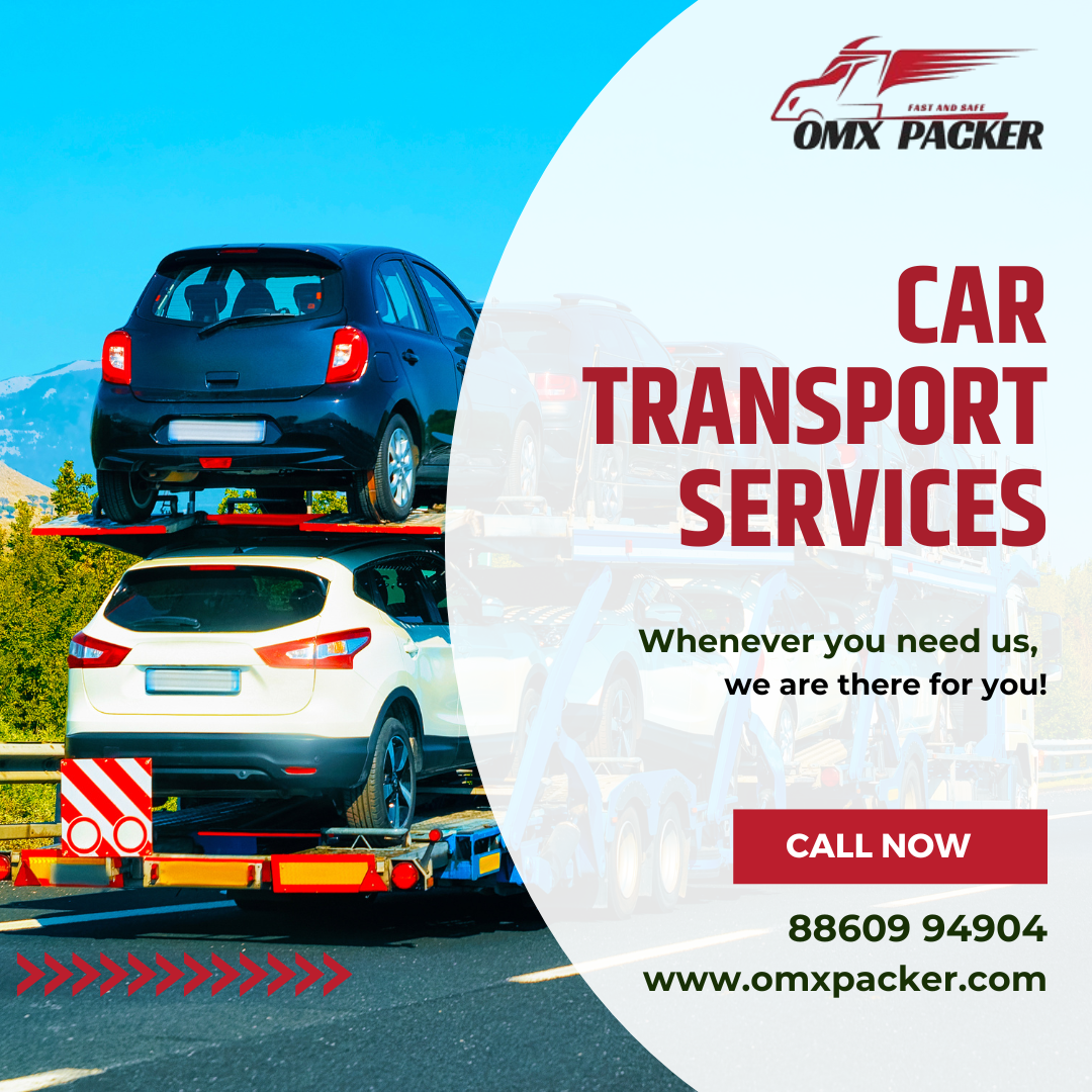 The Best Car Transport Services in Gurgaon – OMX Packers and Movers