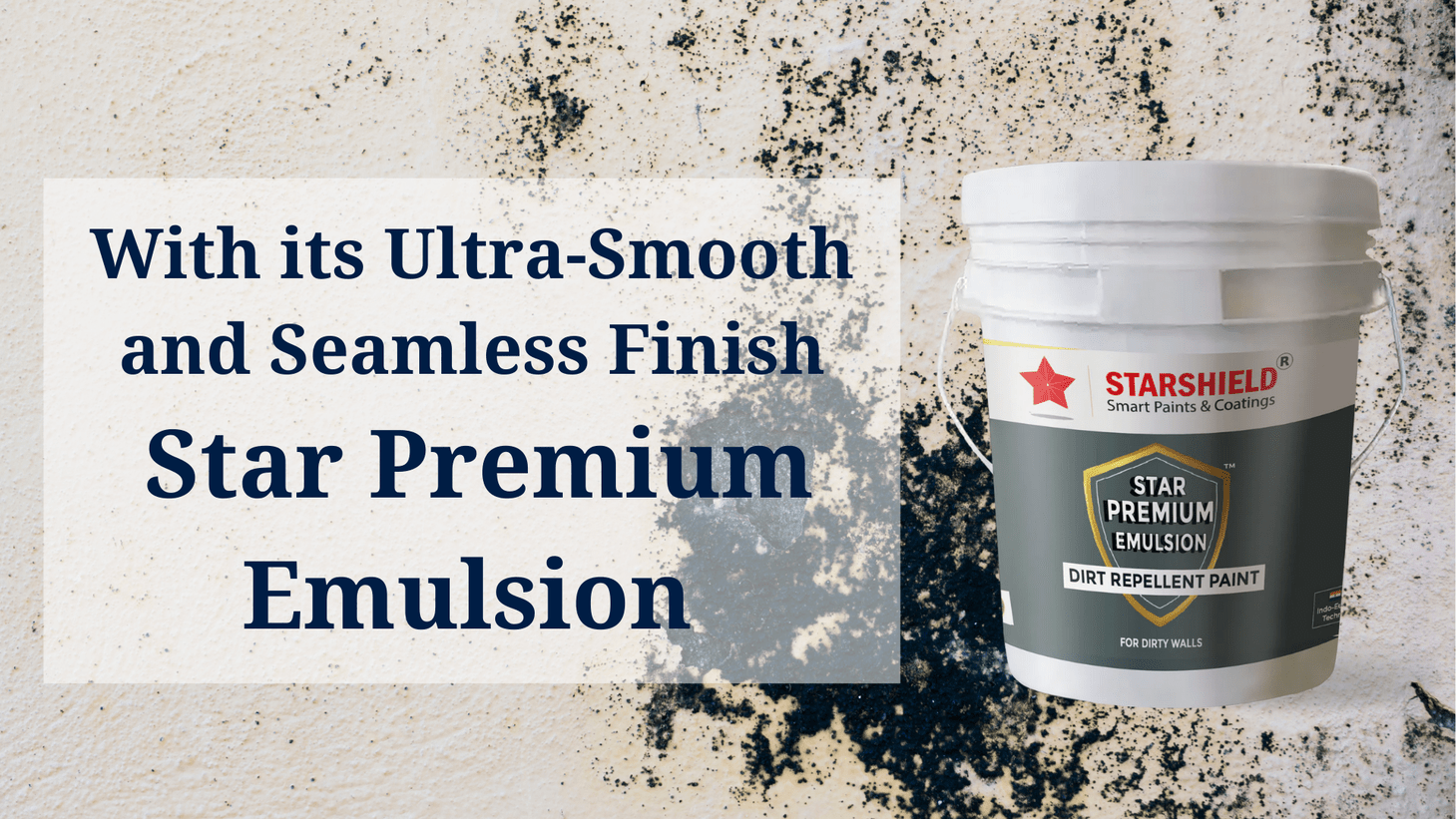 Star Premium Emulsion- Dirt Repellent Paint