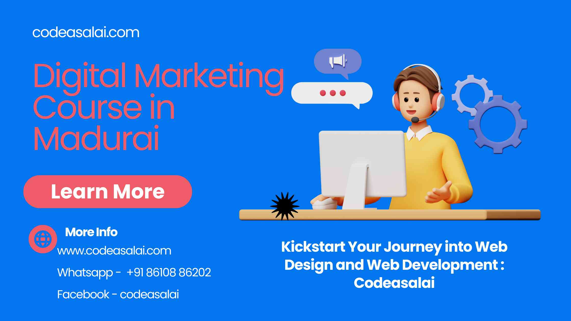 Kickstart Your Journey into Web Design and Web Development : Codeasalai