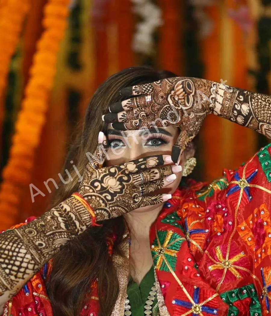 Best Mehandi Artist in Delhi | Anuj Mehndi Art